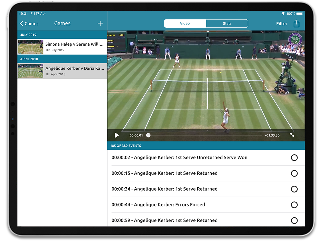 Tennis Performance Analysis Software Video Analysis